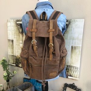 augur canvas backpack